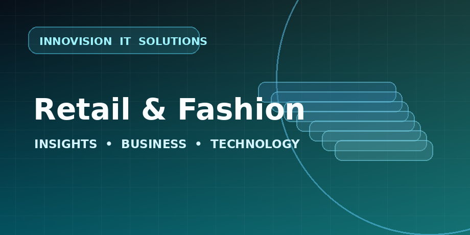 Retail & Fashion website design visual